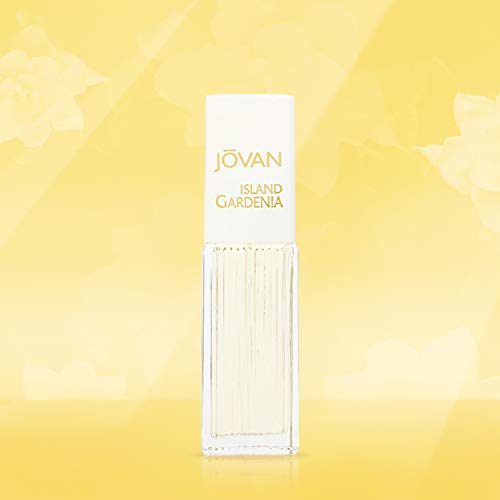 Jovan Island Gardenia Eau de Cologne Spray 1.5 fl oz (Pack of 1), Notes of Neroli, Gardenia, and Sandalwood, Women's Fragrance, Long Lasting, Everyday Fragrance, Travel Size