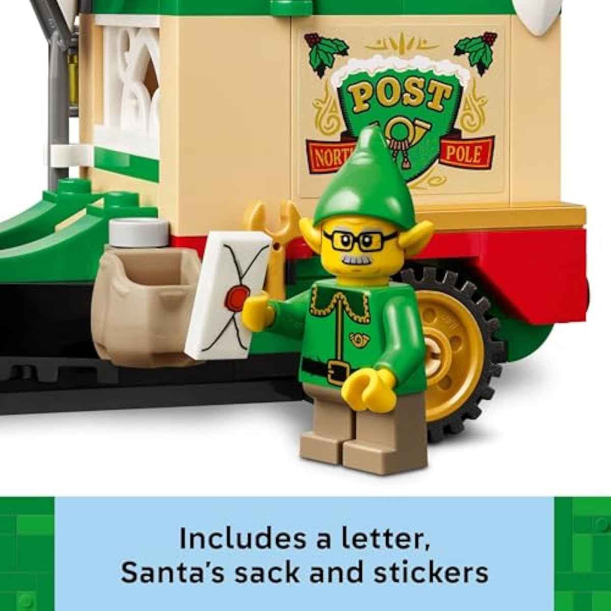 LEGO Santa’s Delivery Truck Building Toy for Kids - Construction Set for Play or Christmas Decor - Building Blocks for Girls & Boys, Ages 8+ - Holiday Craft Ideas for Families - 40746