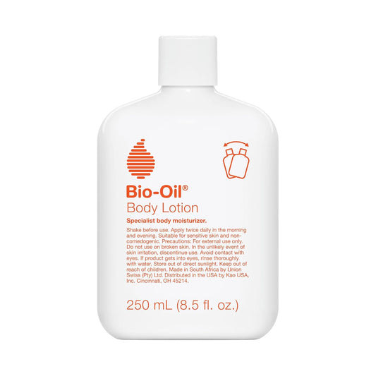 Bio-Oil Moisturizing Body Lotion for Dry Skin, Ultra-Lightweight High-Oil Hydration, with Jojoba Oil, Rosehip Oil, Shea Oil, and Hyaluronic Acid, 8.5 Oz