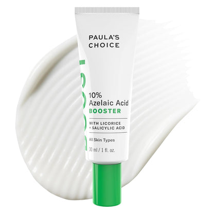 Paula's Choice BOOST 10% Azelaic Acid Booster Cream Gel Face Serum with Salicylic Acid, Oil-Free Skin Brightening Serum for Face, Fragrance-Free
