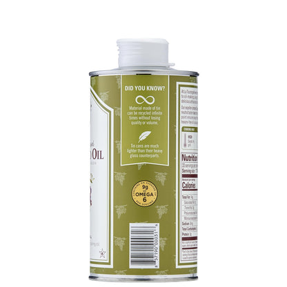 la tourangelle expeller-pressed grapeseed oil, 16.9 fl oz, high heat neutral cooking oil and skincare