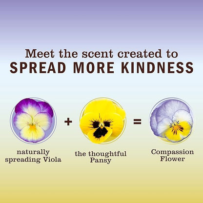 MRS. MEYER'S CLEAN DAY Liquid Dish Soap, Biodegradable Formula, Compassion Flower, 16 fl. oz - Pack of 3