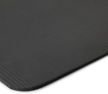 1/2 Inch Extra Thick Exercise Yoga Mat with Carrying Strap, Cushioned Support, for Fitness and Gym Workouts