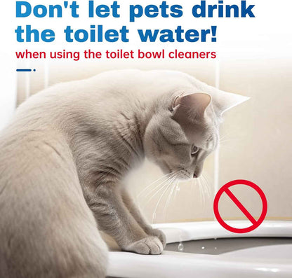 Vacplus Toilet Bowl Cleaner Tablets 30 PACK, Automatic Toilet Bowl Cleaners with Bleach for Deodorizing and Descaling, Bathroom Cleaner Against Tough Stains