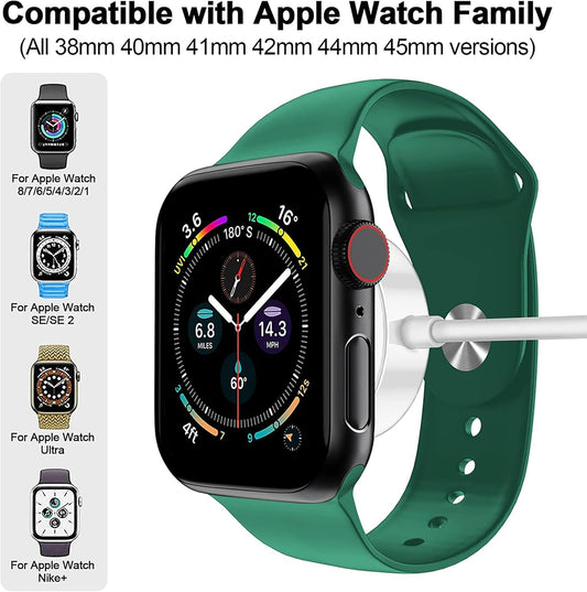 𝟐𝟎𝟐𝟔 𝐔𝐩𝐠𝐫𝐚𝐝𝐞𝐝 Magnetic Charging Cable for Apple Watch Charger,[USB C Port] Wireless Charging Cable Compatible with iWatch Series Ultra/10/9/8/7/6/SE/SE2/5/4/3/2[3.3FT/1M]-White